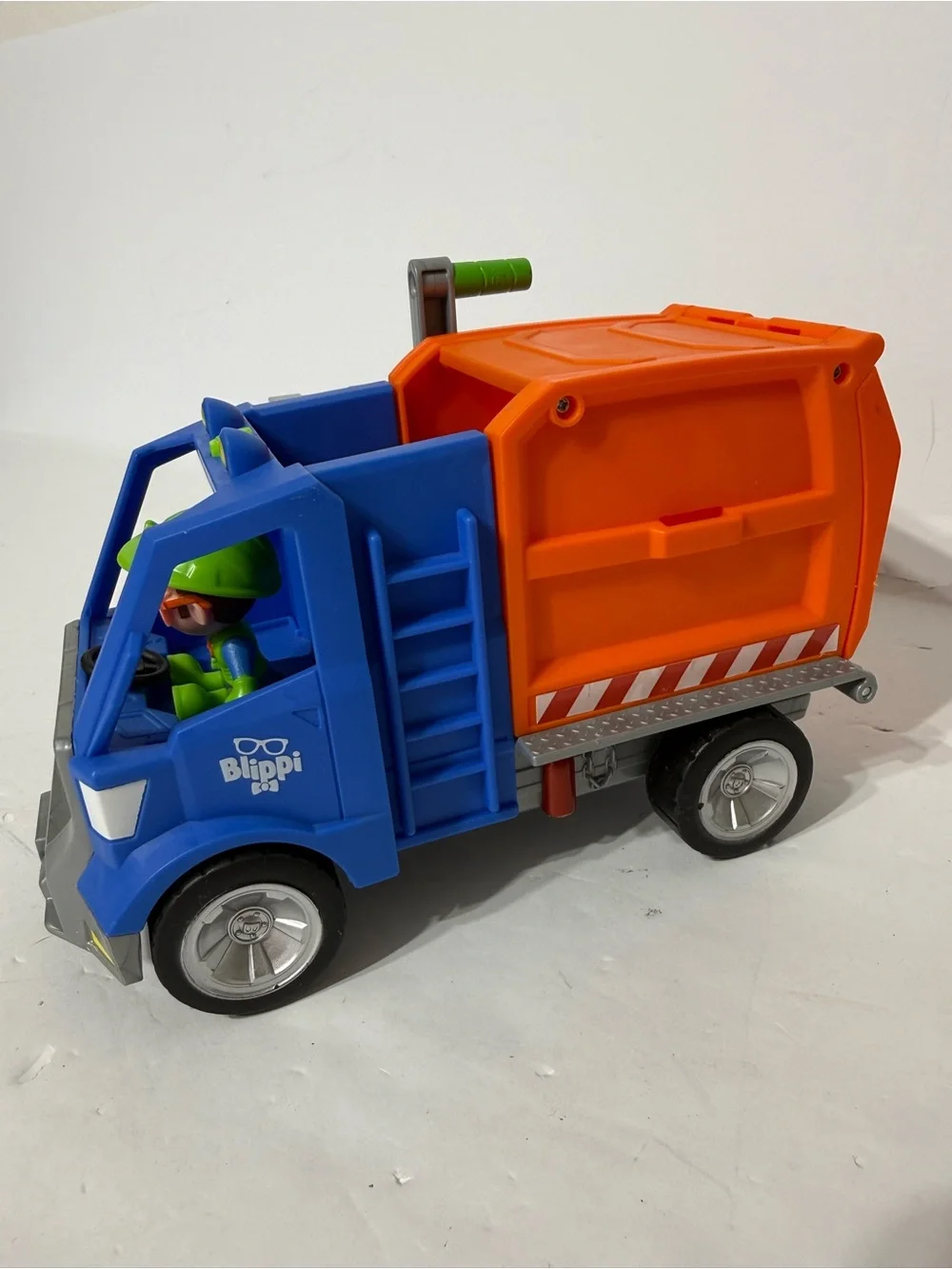 Blippi Talking Garbage Truck, Fire truck, & RARE Excavator w/ 3 Mini Cars